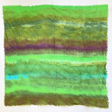 Load image into Gallery viewer, Hand dyed linen scarf 8
