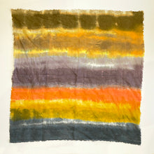 Load image into Gallery viewer, Hand dyed linen scarf 9
