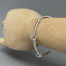 Load image into Gallery viewer, Silver chunky link chain bracelet
