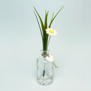 Daisy - ceramic flower in a bottle