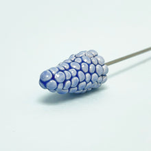 Load image into Gallery viewer, Grape Hyacinth - ceramic flower in a bottle
