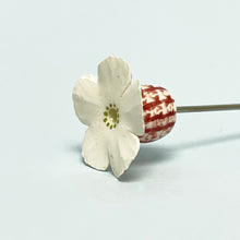 Load image into Gallery viewer, Sea Campion - ceramic flower in a bottle

