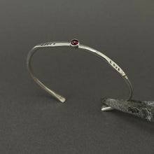 Load image into Gallery viewer, Silver bangle - Live, laugh &amp; love
