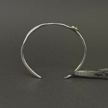 Load image into Gallery viewer, Silver bangle - Faith, hope &amp; love
