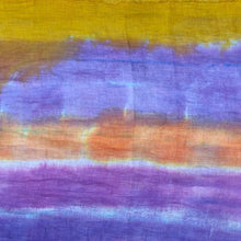 Load image into Gallery viewer, Hand dyed linen shawl 5
