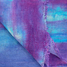 Load image into Gallery viewer, Hand dyed linen shawl 3
