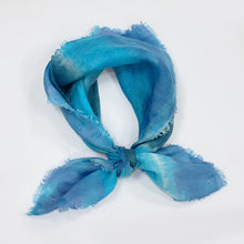 Load image into Gallery viewer, Hand dyed linen scarf 3
