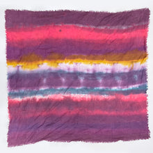 Load image into Gallery viewer, Hand dyed linen scarf 2
