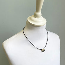 Load image into Gallery viewer, Small silver disk pendant 5
