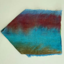 Load image into Gallery viewer, Hand dyed linen loop scarf 1
