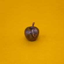 Load image into Gallery viewer, Apple miniature bronze sculpture
