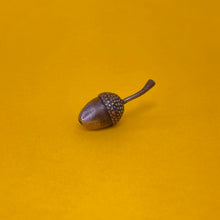Load image into Gallery viewer, Acorn miniature bronze sculpture
