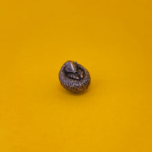 Load image into Gallery viewer, Hedgehog miniature bronze sculpture
