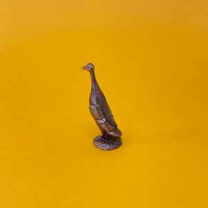 Runner Duck miniature bronze sculpture