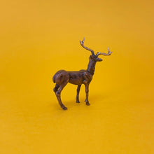 Load image into Gallery viewer, Stag miniature bronze sculpture
