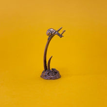Load image into Gallery viewer, Garden Snail miniature bronze sculpture
