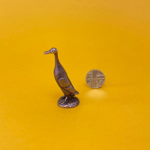 Runner Duck miniature bronze sculpture