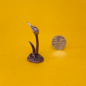 Ladybird miniature bronze sculpture