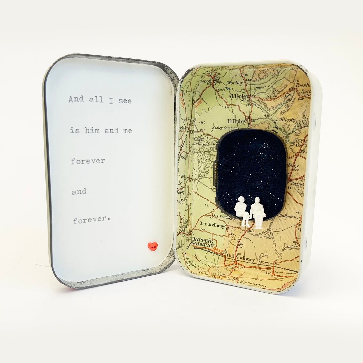 Forever and ever trinket tin