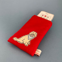 Load image into Gallery viewer, Phone / glasses case - doodle dog
