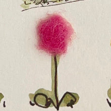 Load image into Gallery viewer, Card with felt detail - home sweet home (c9a)
