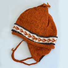 Load image into Gallery viewer, Chenille lined hand knit woollen hat - 1
