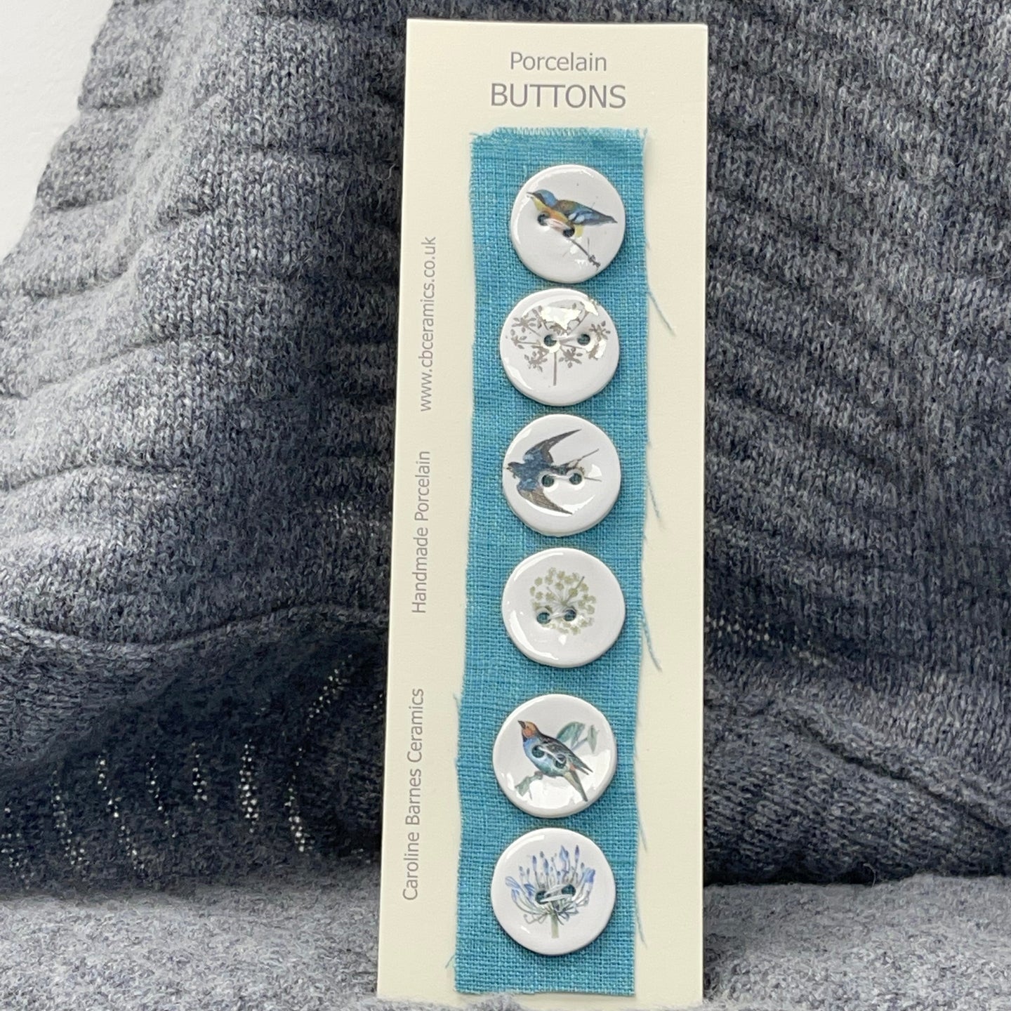 Porcelain button pack 3