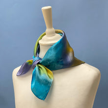 Load image into Gallery viewer, Hand dyed Silk scarf
