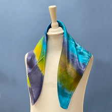 Load image into Gallery viewer, Hand dyed Silk scarf
