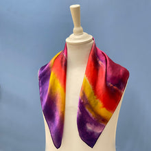 Load image into Gallery viewer, Hand dyed Silk scarf
