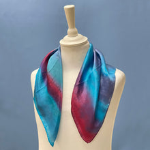Load image into Gallery viewer, Hand dyed Silk scarf
