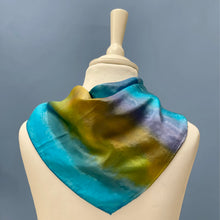 Load image into Gallery viewer, Hand dyed Silk scarf
