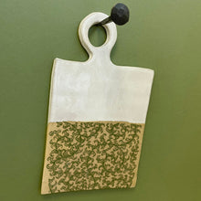 Load image into Gallery viewer, Ceramic serving board - green
