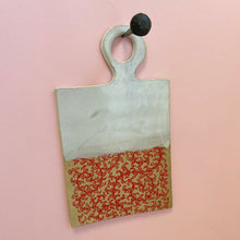 Load image into Gallery viewer, Ceramic serving board - red
