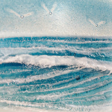 Load image into Gallery viewer, Freestanding Wave glass panel - small
