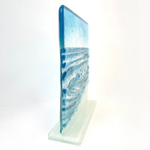Load image into Gallery viewer, Freestanding Wave glass panel - medium
