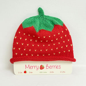 Baby Hat - strawberry