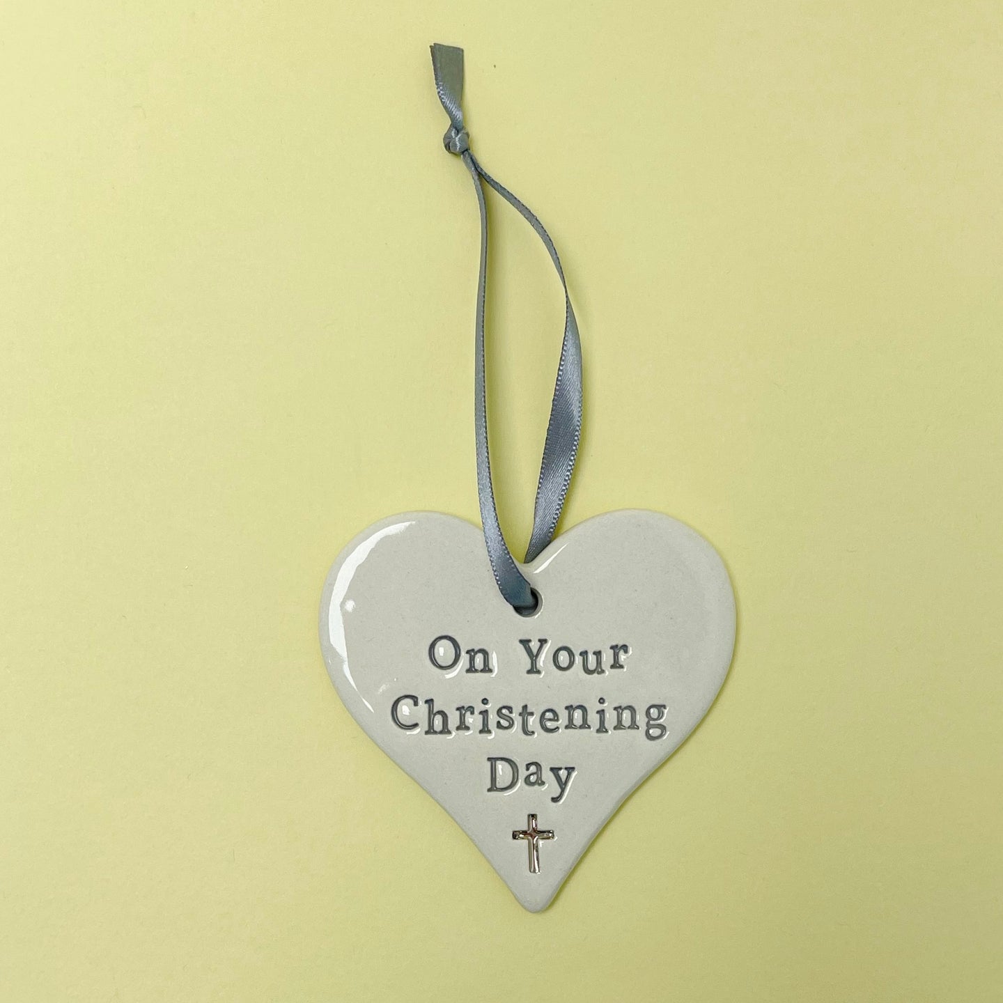 Ceramic hanging - On your Christening