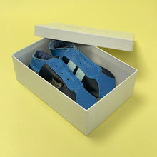 Load image into Gallery viewer, Baby Shoes -  Navy trainers
