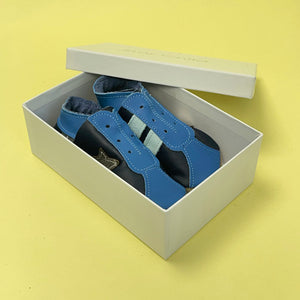 Baby Shoes -  Navy trainers