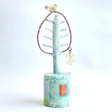 Load image into Gallery viewer, Bird on a tree sculpture

