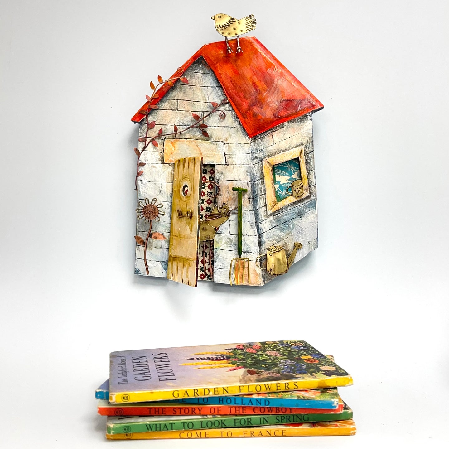 Garden shed sculpture 2