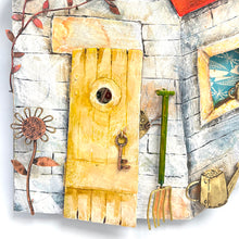 Load image into Gallery viewer, Garden shed sculpture 2
