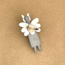Load image into Gallery viewer, Scandi Brooch - angel cat
