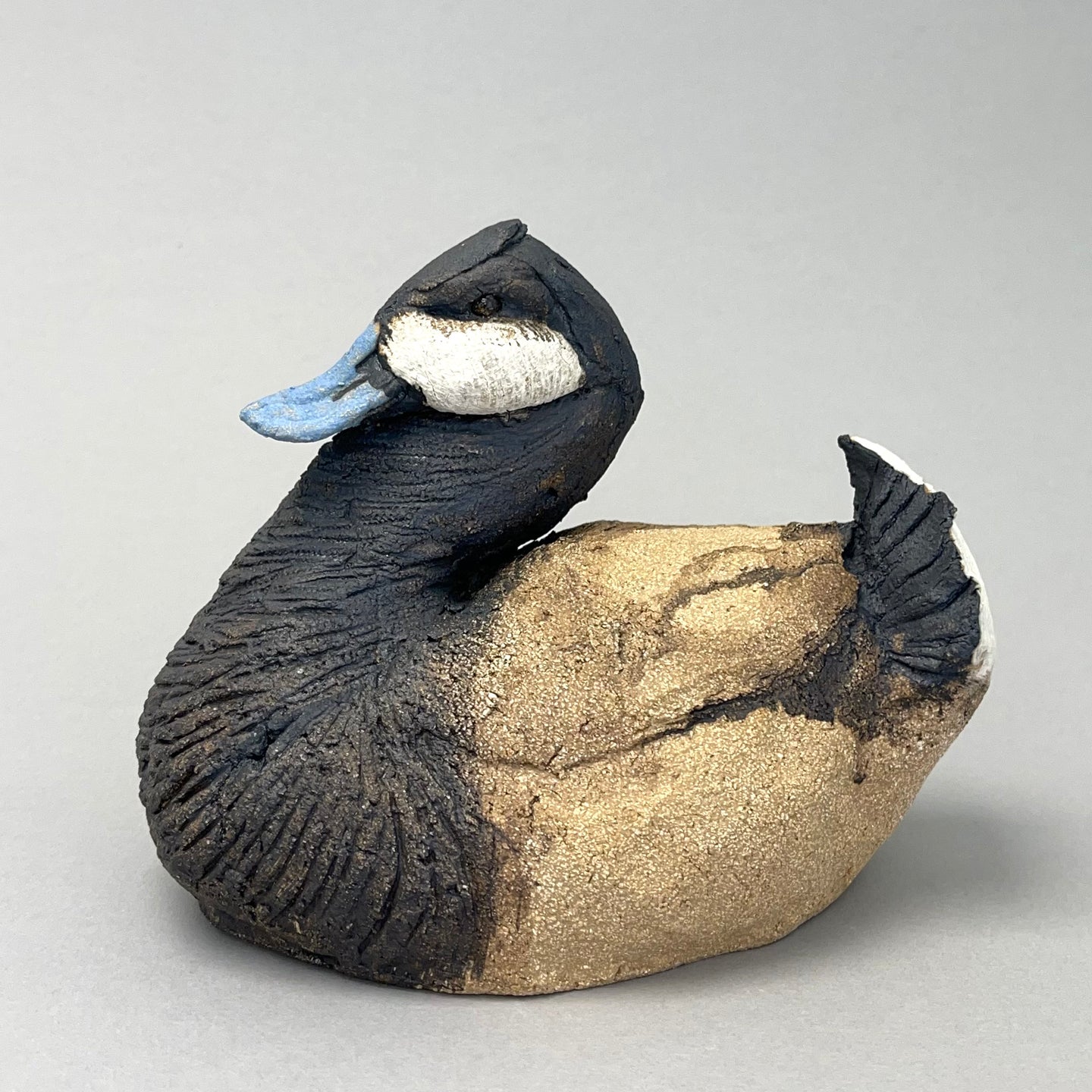 Ceramic Blue bill duck