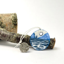 Load image into Gallery viewer, Porcelain Decoration - fish and wall - small
