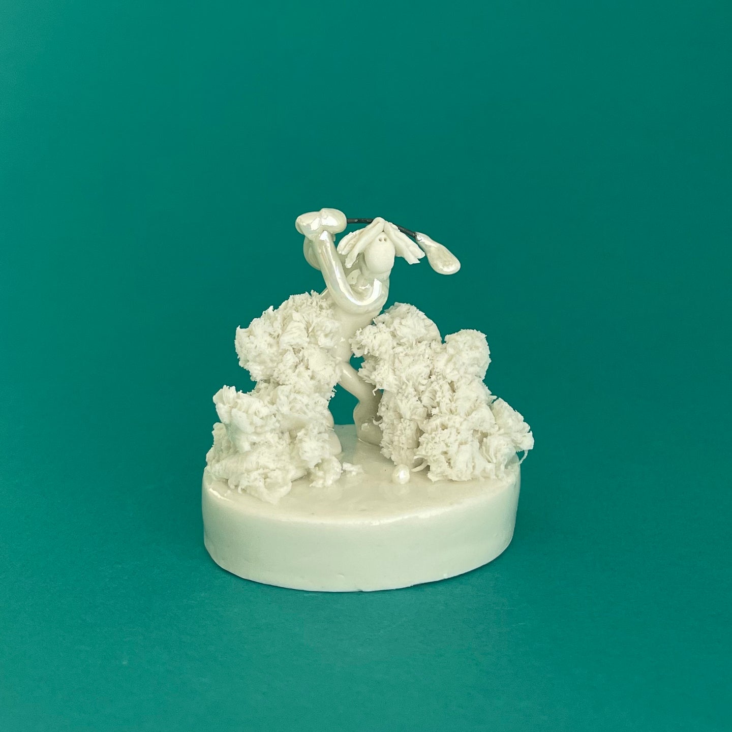 Ceramic sculpture - in the rough again