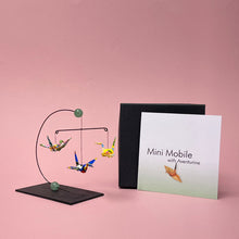 Load image into Gallery viewer, Origami boxed mini mobile - aventurine
