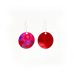 Aluminium drop earrings 14