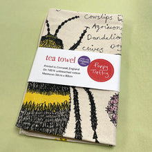 Load image into Gallery viewer, Bee friendly - tea towel
